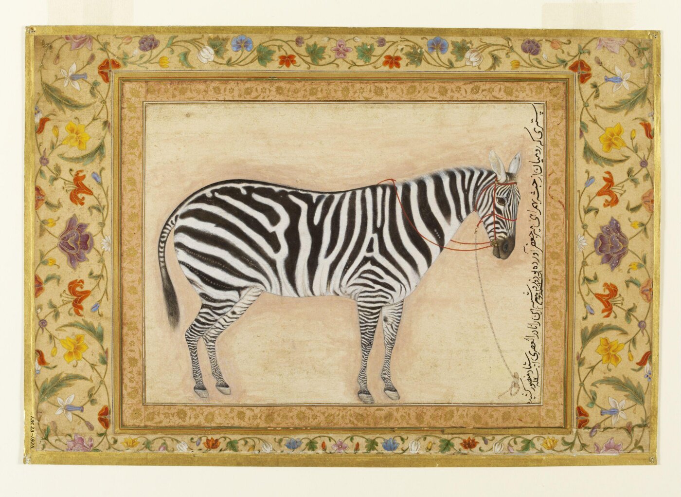 Zebra and Nilgai Retro Plaid Lapel Short Jacket