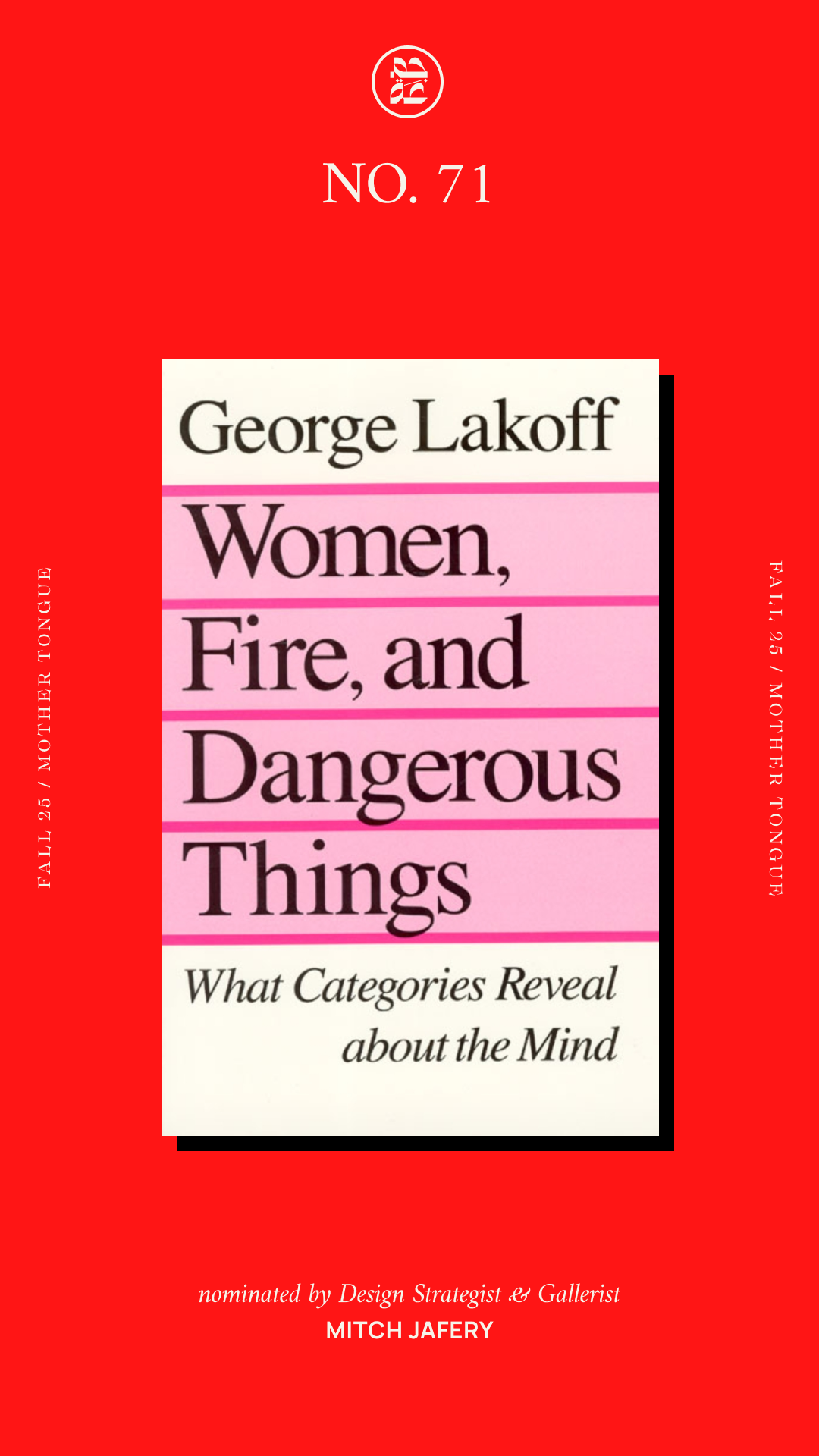 Women, Fire, and Dangerous Things