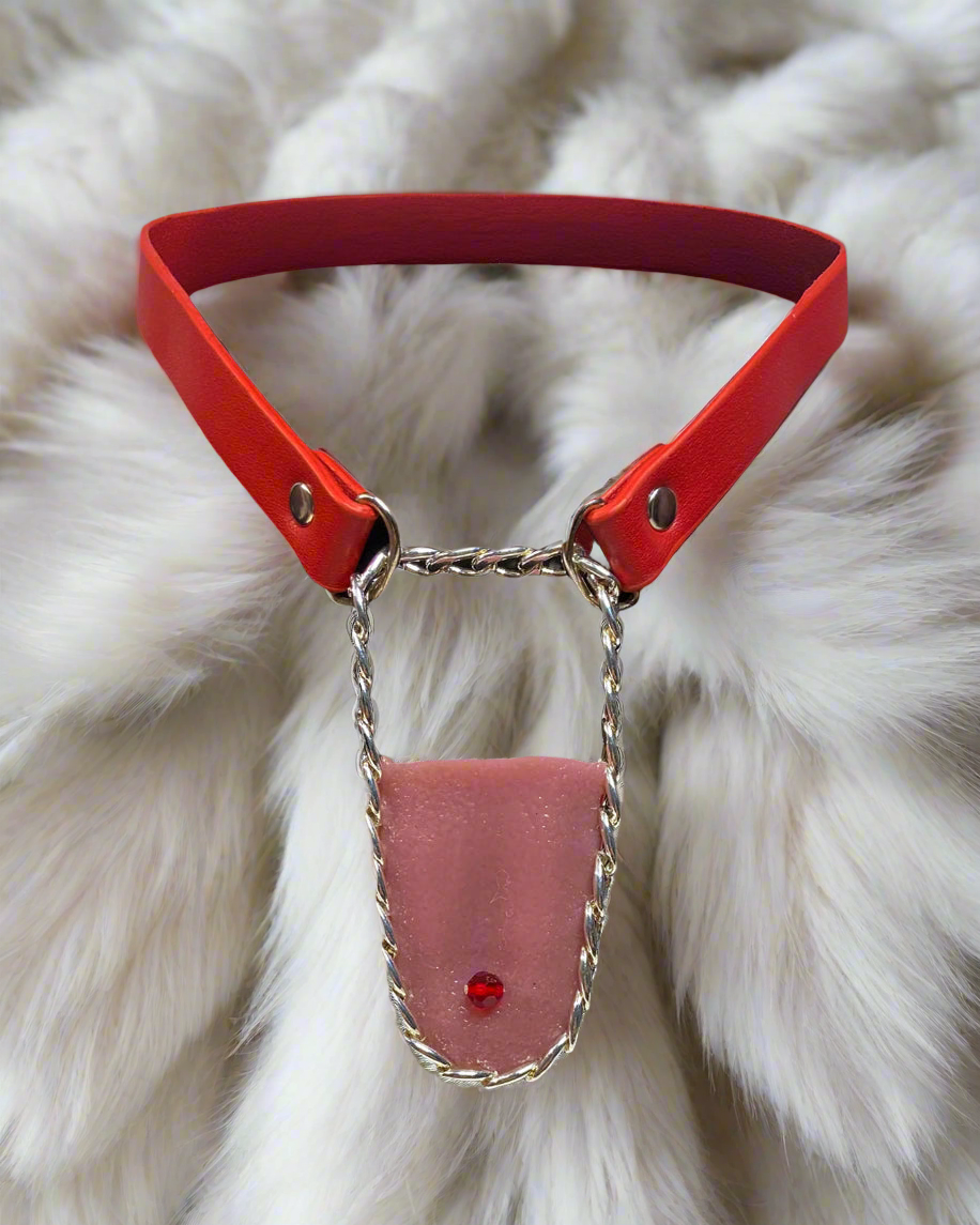 Satuhkalya’ks - Red Tongue Choker
