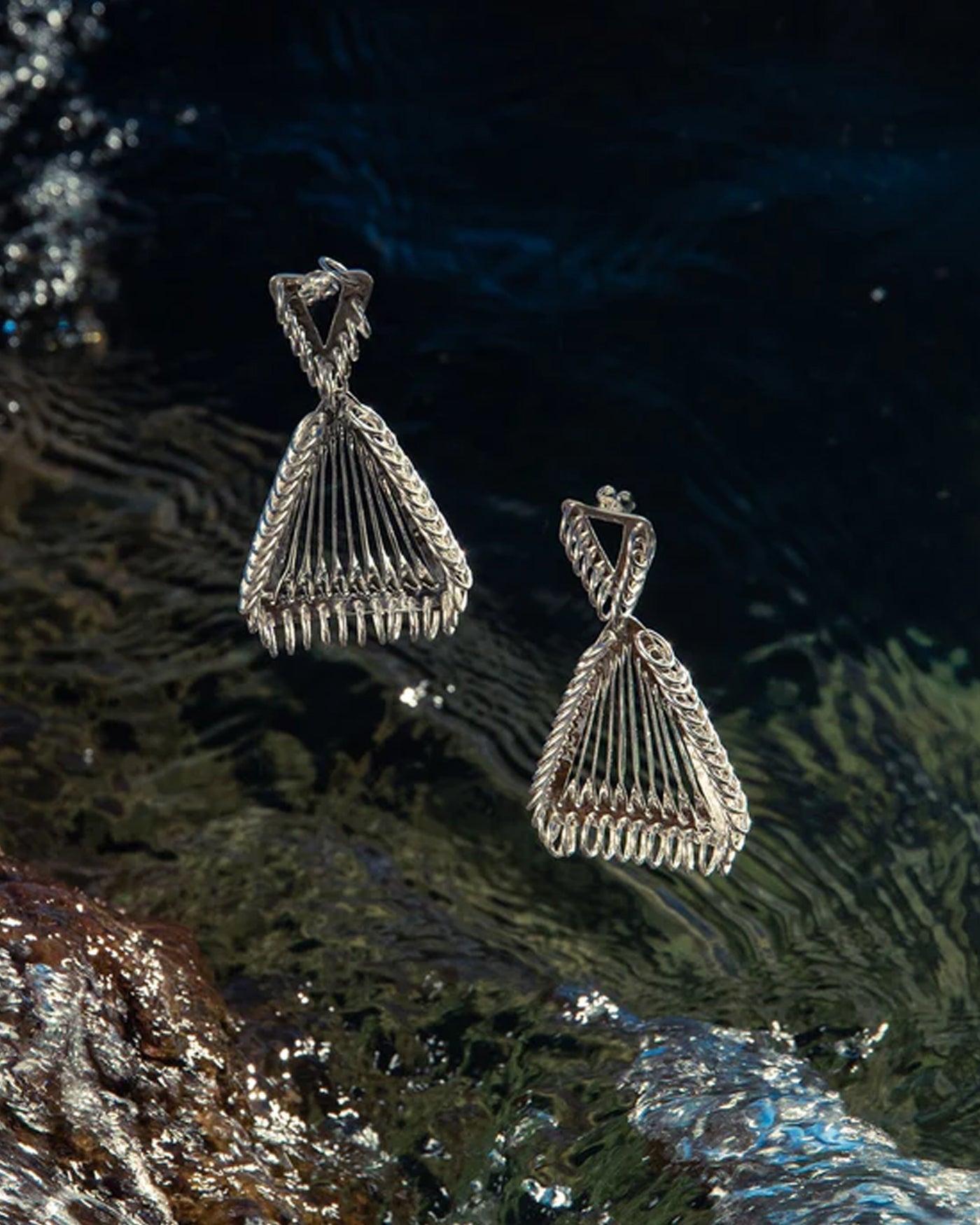 Fin Earrings