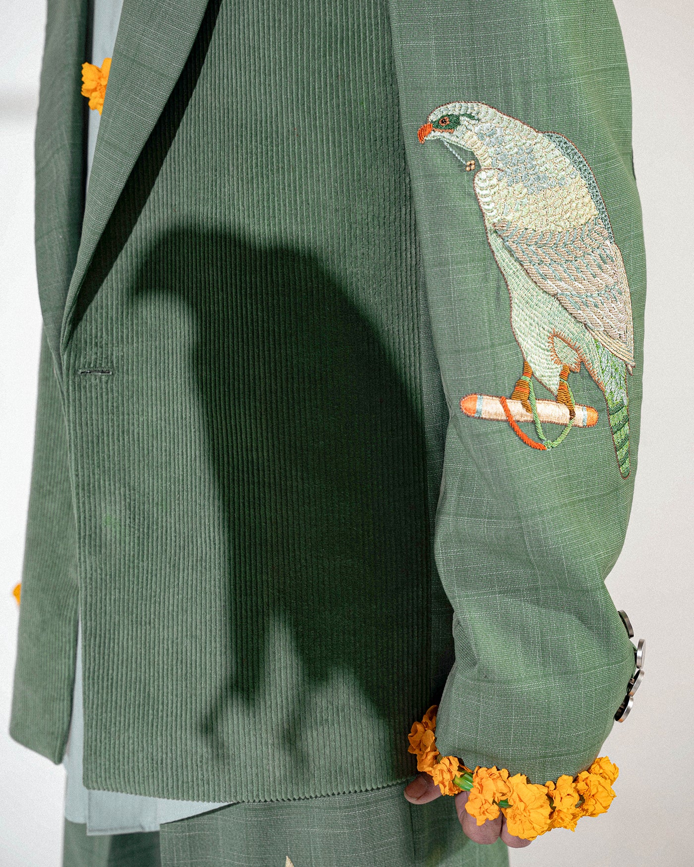 Gyre Falcon Corduroy Plaid Suit