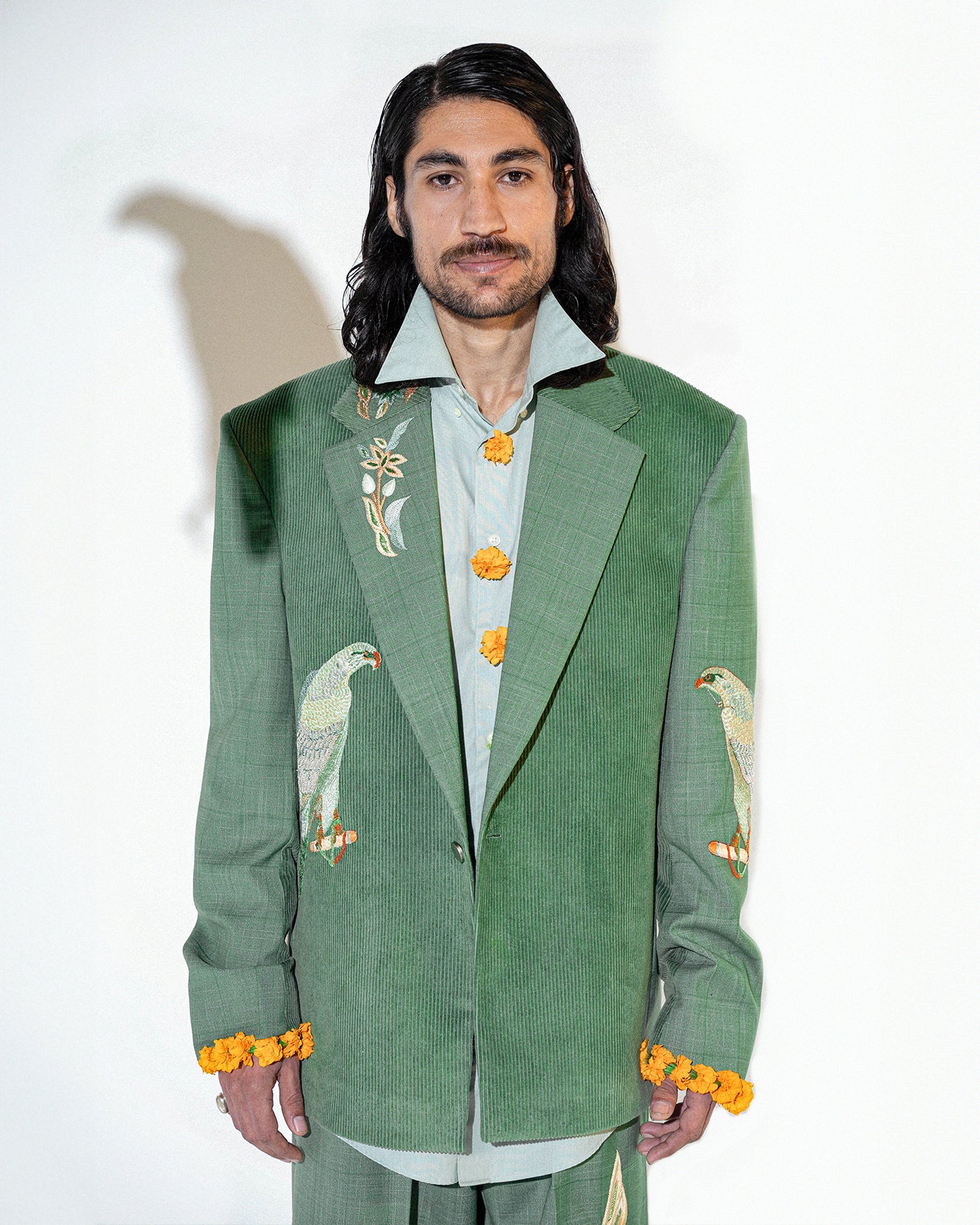 Gyre Falcon Corduroy Plaid Suit