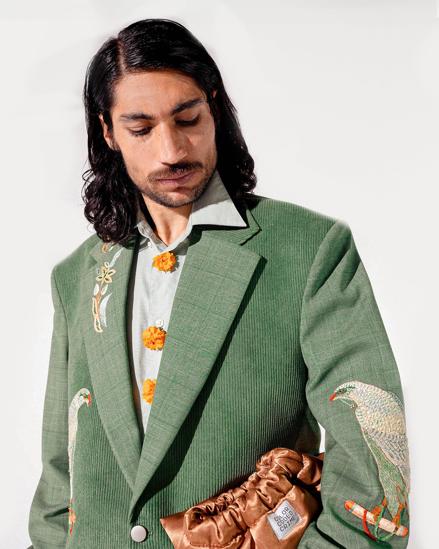 Gyre Falcon Corduroy Plaid Suit