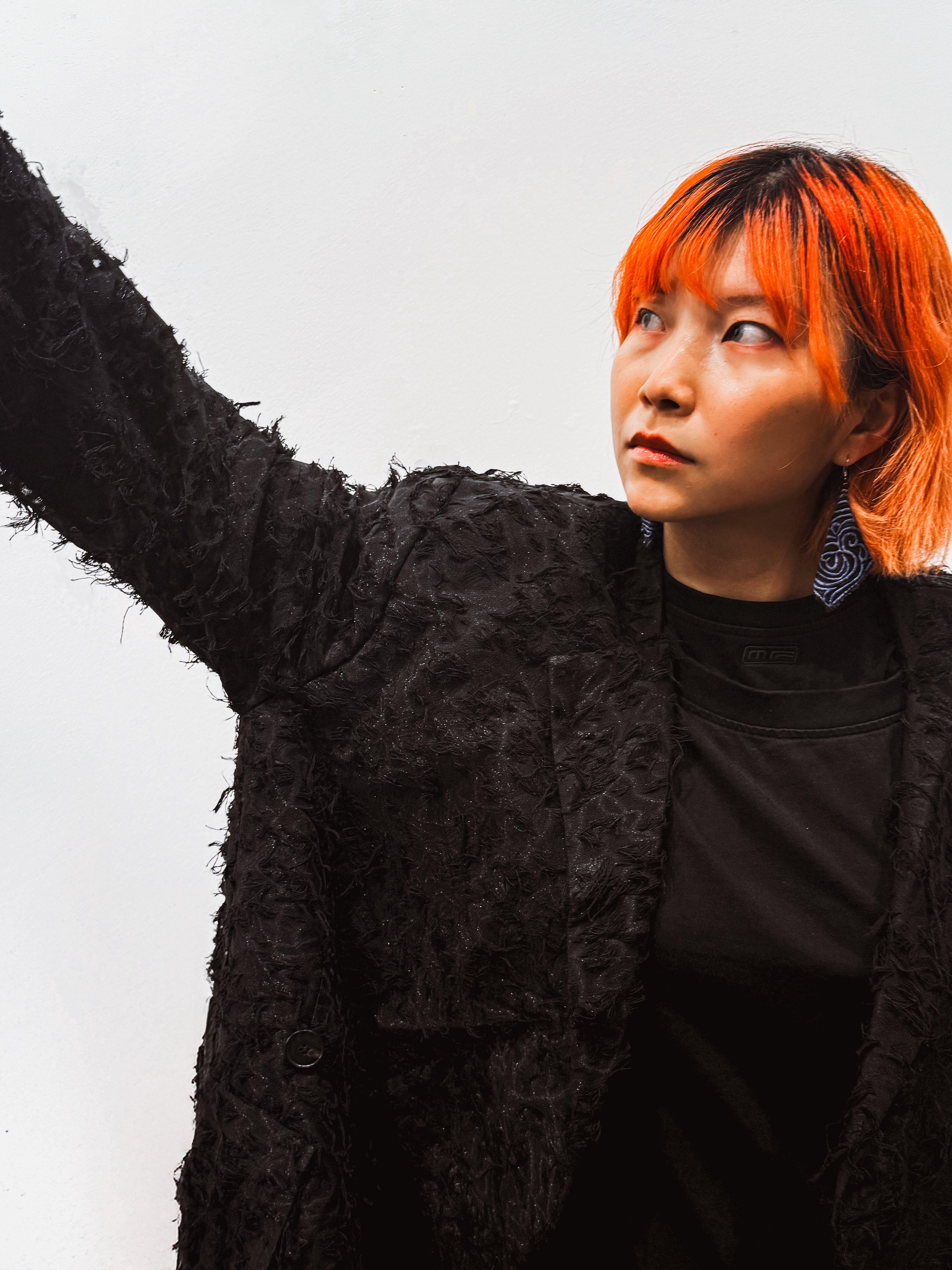 Qasimi Frayed Jacquard Blazer