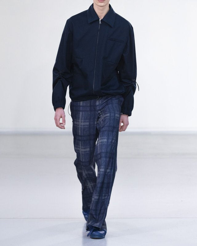 Qasimi Plaid Trousers