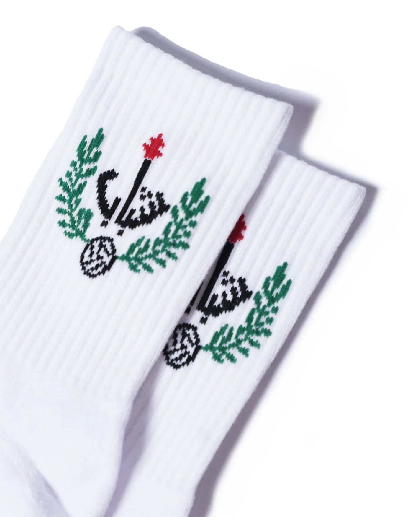 Shabab White Socks