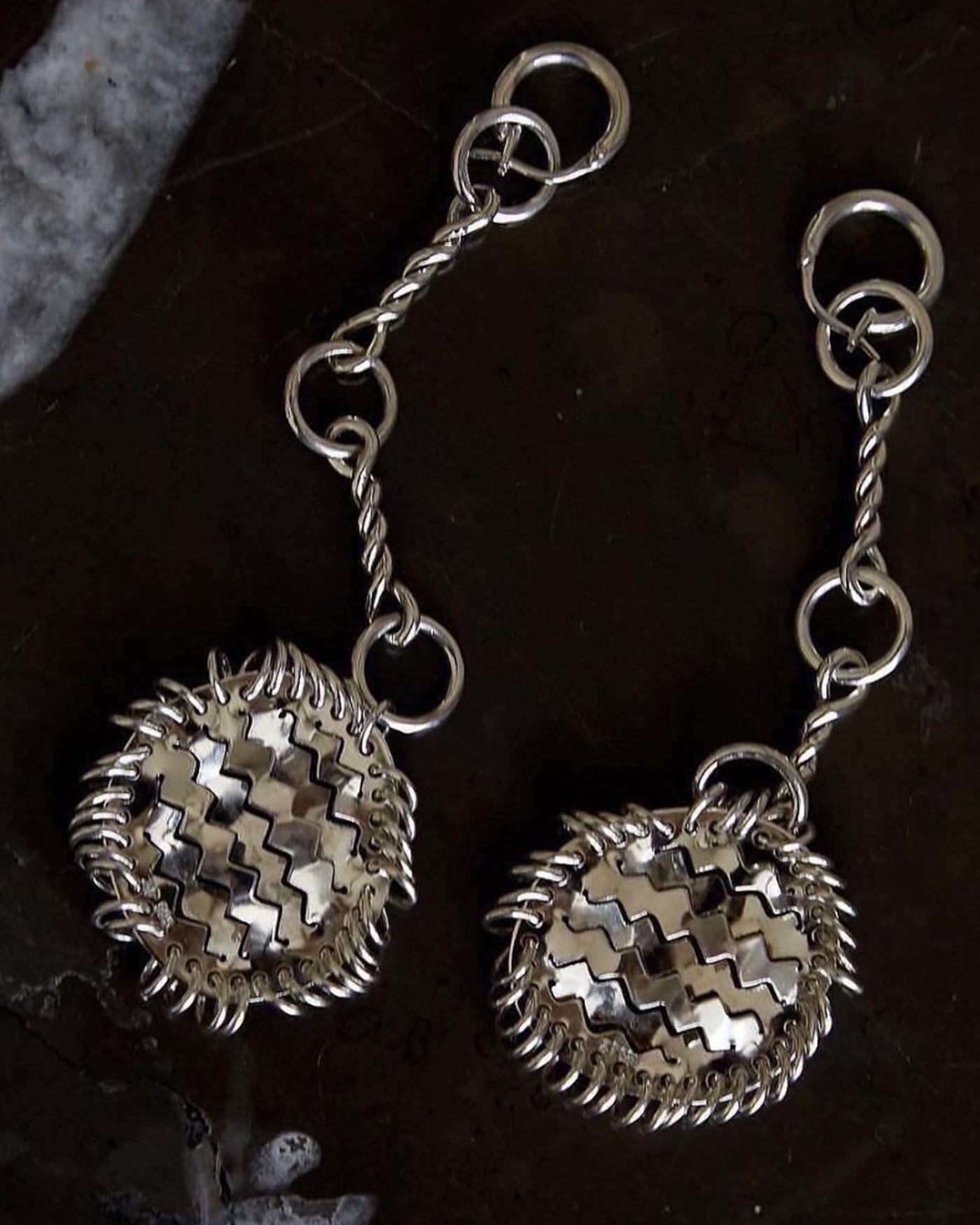 Tidal Coin Earrings