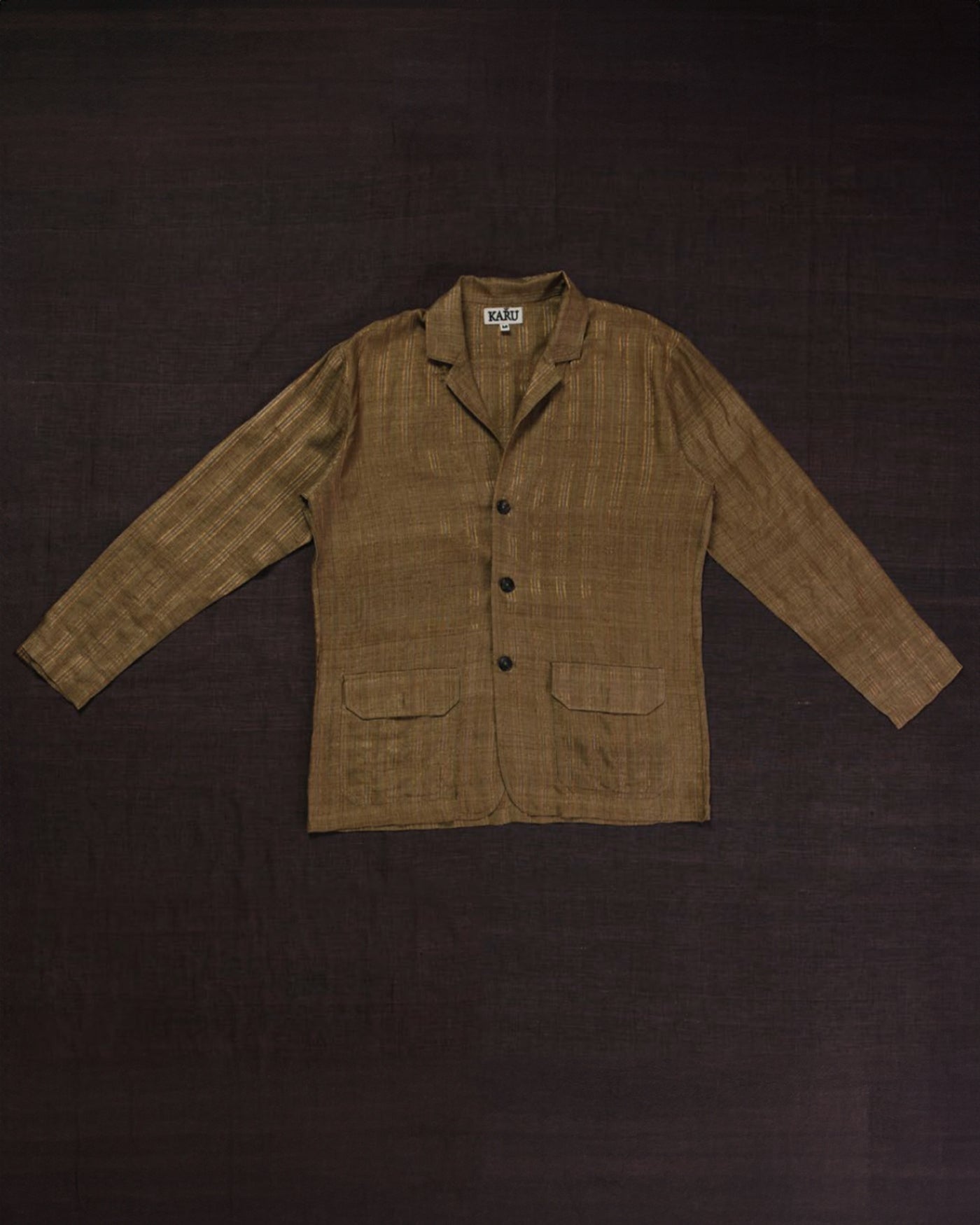 Metallic Matka Silk Jacquard Blazer