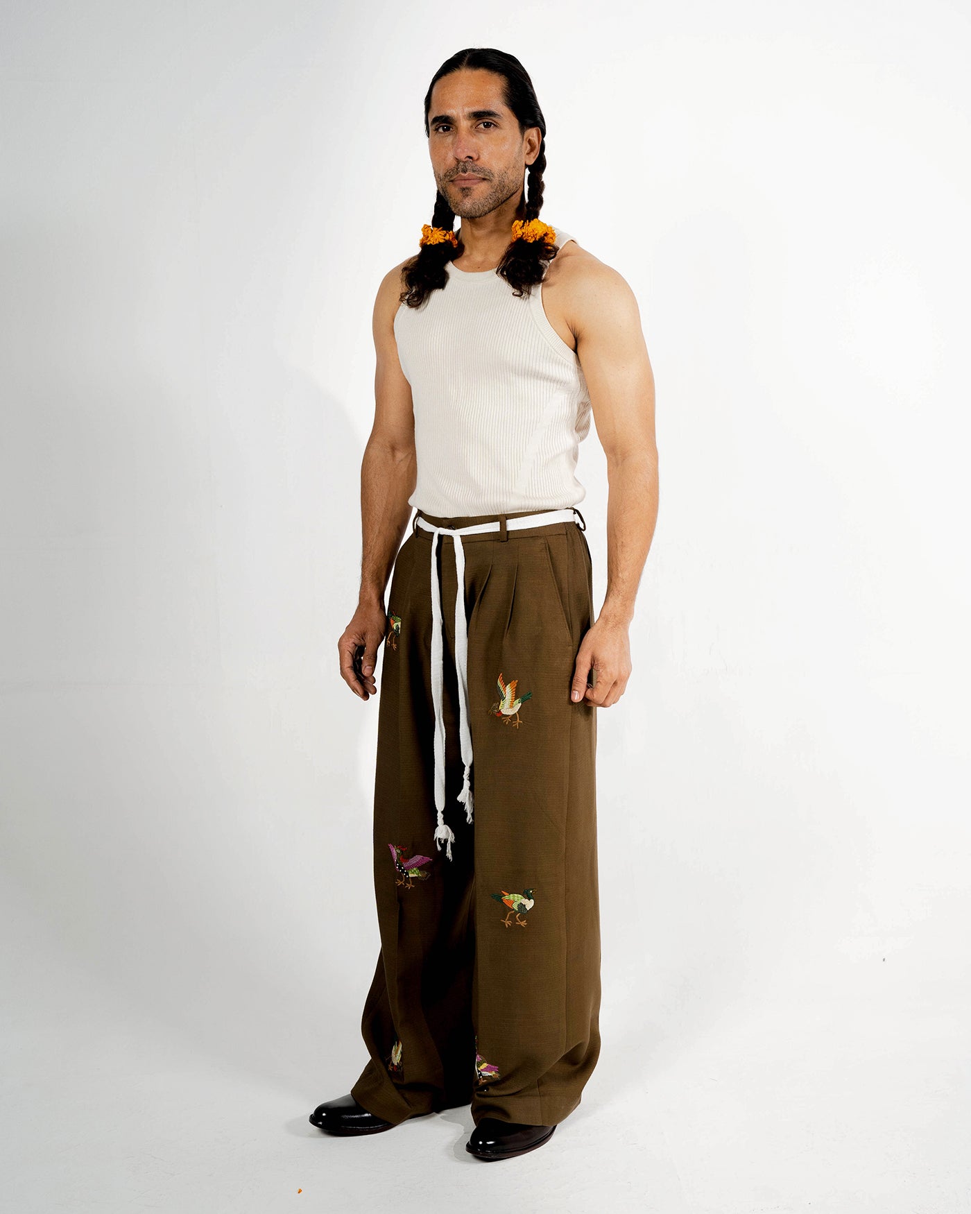 Imaginary Birds Wool Pants