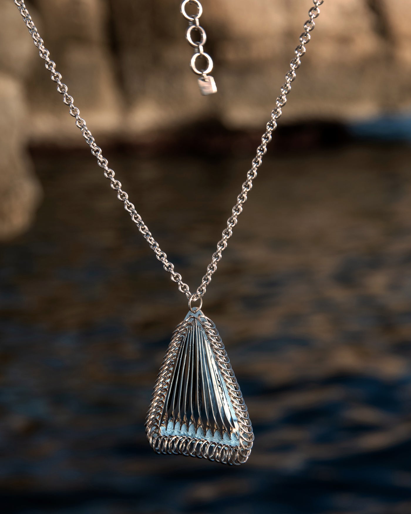 Fin Pendant Necklace