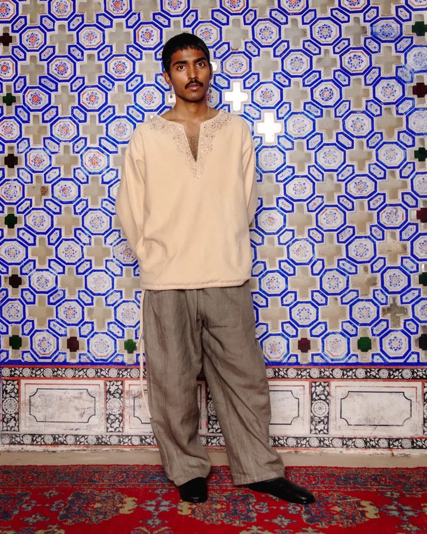 French Terry Pullover Kurta